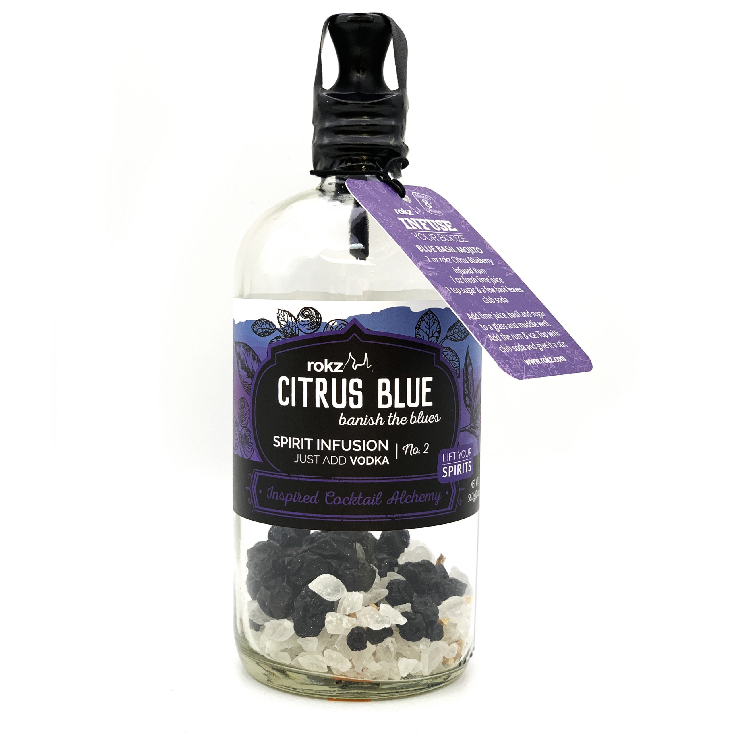citrus blueberry infusion