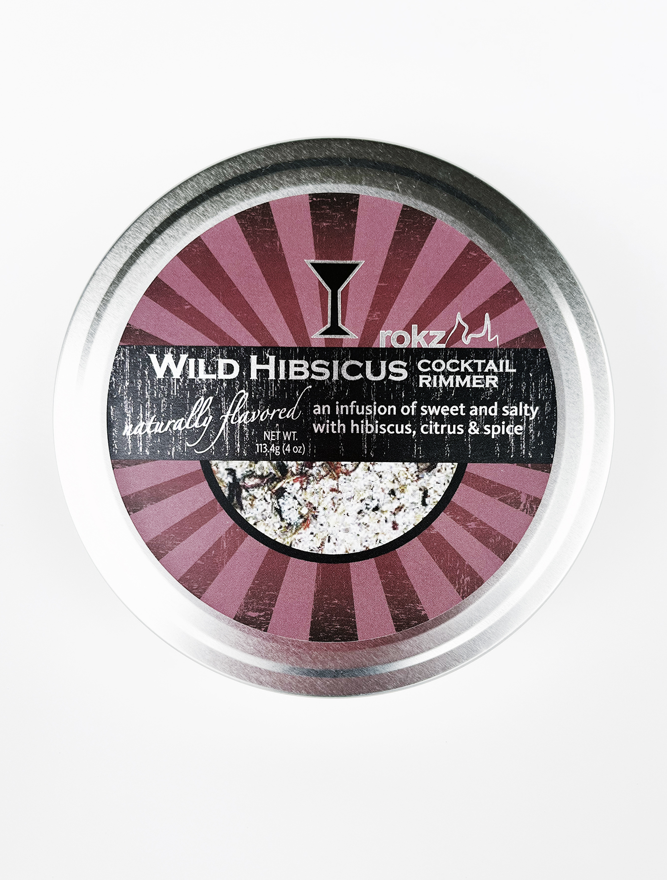 wild hibiscus cocktail rimmer - rokz – Cocktail & Mocktail Rimmers